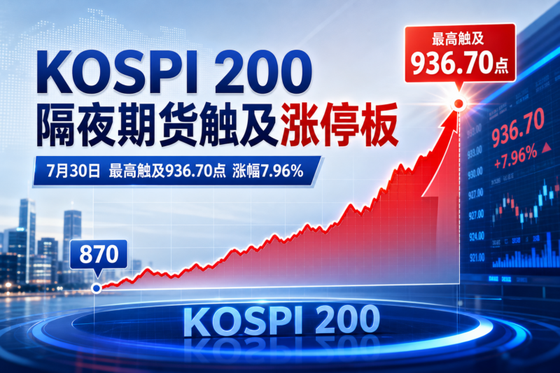 KOSPI 200隔夜期货触及涨停板-指挥使社区 - 真实线索、热点议题与深度观察