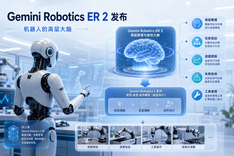 谷歌 DeepMind 推出 Gemini Robotics ER 2 模型-指挥使社区 - 真实线索、热点议题与深度观察
