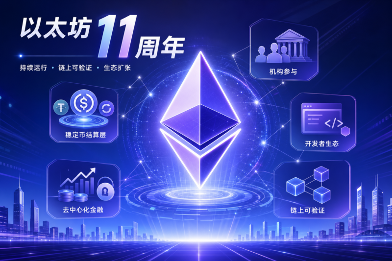 Ethereum Institutional 庆祝以太坊诞生 11 周年-指挥使社区 - 真实线索、热点议题与深度观察