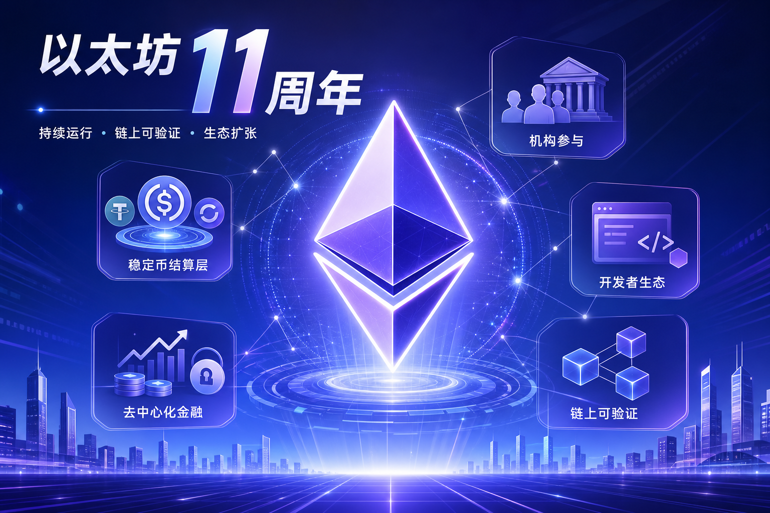 Ethereum Institutional 庆祝以太坊诞生 11 周年