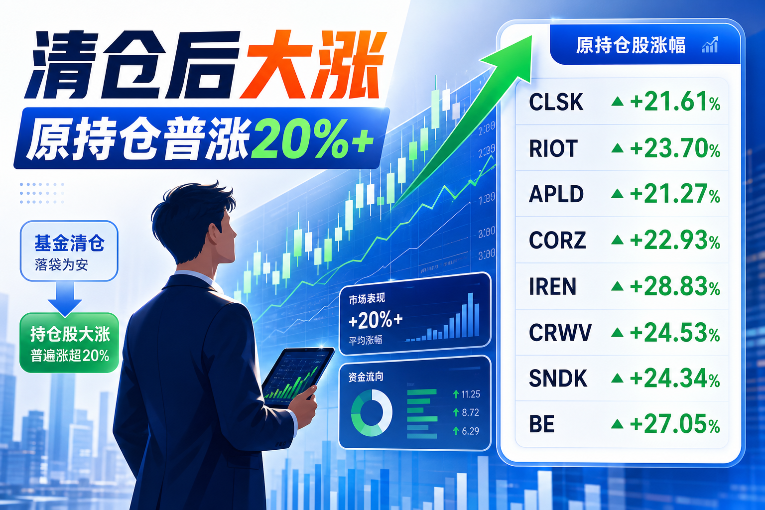 清仓后大涨:Leopold 旗下基金原持仓股普遍涨超20%
