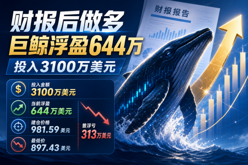 海力士财报后投入3100万美元做多,巨鲸浮盈达644万美元-指挥使社区 - 真实线索、热点议题与深度观察