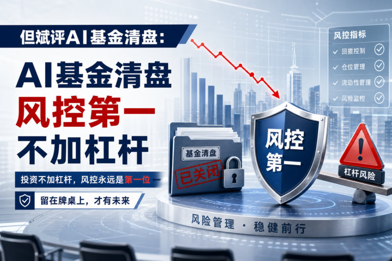 但斌评AI基金清盘:投资不加杠杆,风控永远是第一位-指挥使社区 - 真实线索、热点议题与深度观察