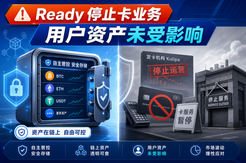 Ready 因发卡方 Kulipa 停止运营暂停卡业务,用户资产未受影响-指挥使社区 - 真实线索、热点议题与深度观察