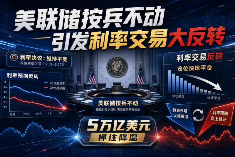 5万亿美元加息押注瓦解：美联储按兵不动，利率交易大幅反转-指挥使社区 - 真实线索、热点议题与深度观察