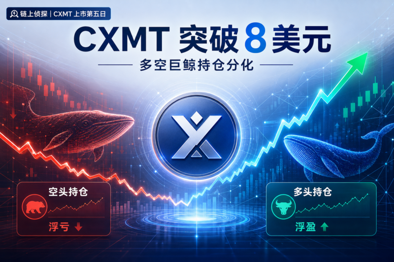 链上侦探|CXMT 上市第五日突破 8 美元,多空巨鲸持仓分化-指挥使社区 - 真实线索、热点议题与深度观察