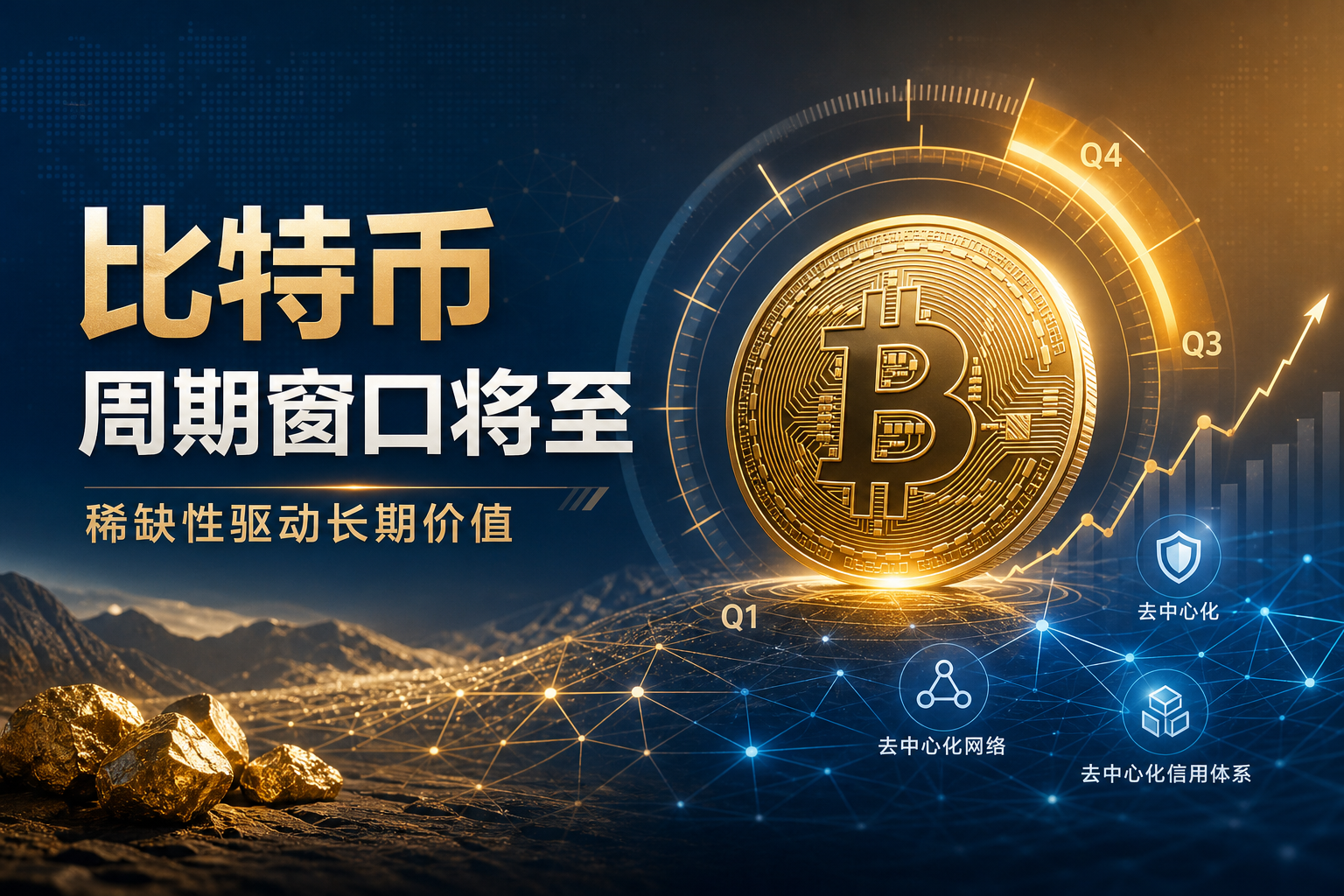 洪灝:比特币长期价值源于稀缺性与去中心化信用体系,周期窗口或于今年三、四季度开启