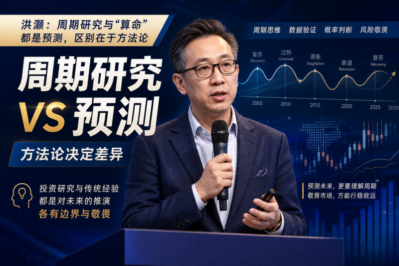 洪灝:周期研究与“算命”都是预测,区别在于方法论-指挥使社区 - 真实线索、热点议题与深度观察