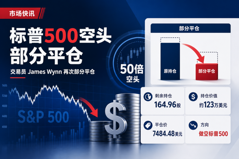 James Wynn再次部分平仓标普500指数50倍空头头寸-指挥使社区 - 真实线索、热点议题与深度观察