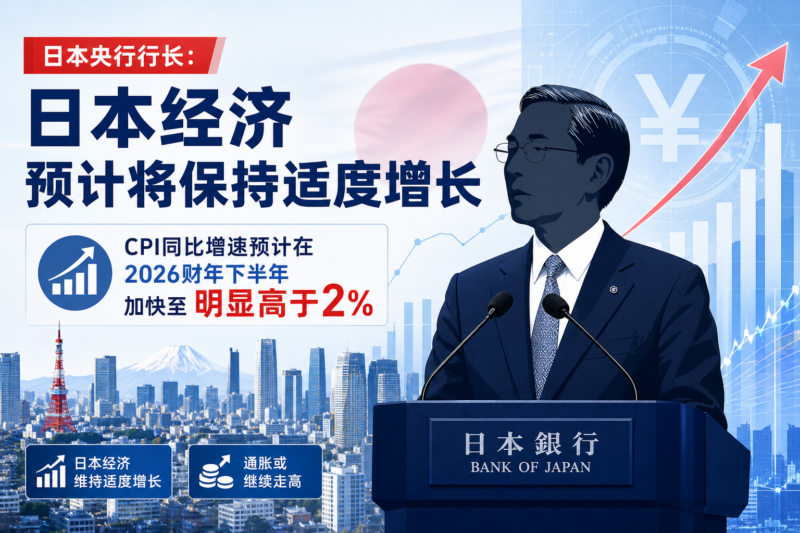 日本央行行长：日本经济预计将保持适度增长-指挥使社区 - 真实线索、热点议题与深度观察