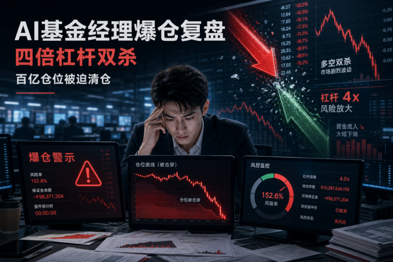 25岁AI基金经理爆仓复盘：四倍杠杆遭遇多空双杀，百亿仓位被迫清仓-指挥使社区 - 真实线索、热点议题与深度观察
