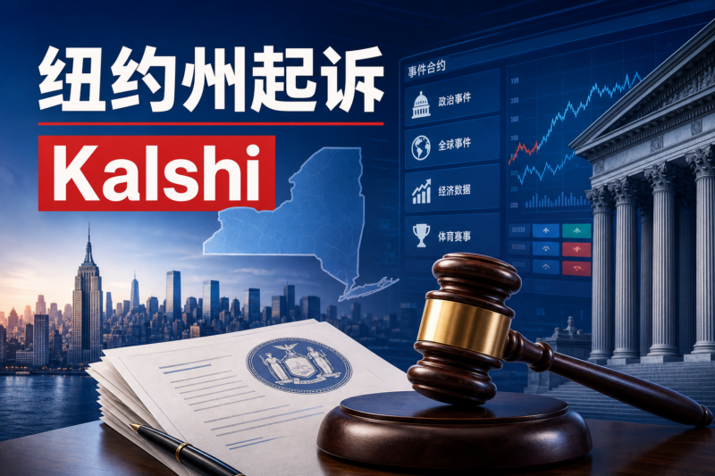 纽约州起诉 Kalshi,指控其非法经营赌博业务-指挥使社区 - 真实线索、热点议题与深度观察