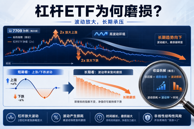 观点：为什么7709等杠杆ETF本质上是天然的负期望值产品？-指挥使社区 - 真实线索、热点议题与深度观察