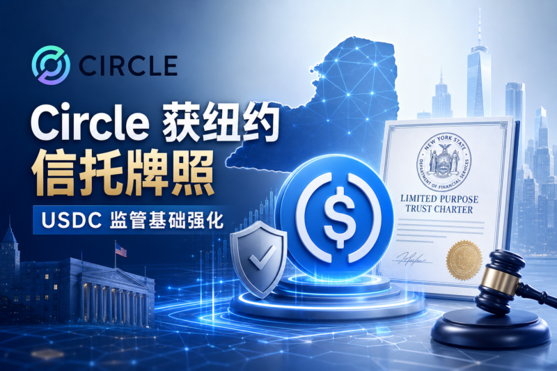 Circle 获纽约州有限目的信托牌照,强化 USDC 监管基础-指挥使社区 - 真实线索、热点议题与深度观察