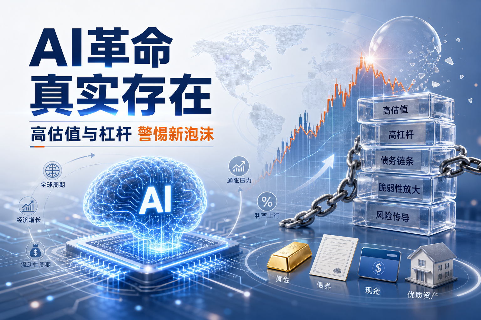 达利欧：AI 革命真实存在，高估值与杠杆或催生新泡沫