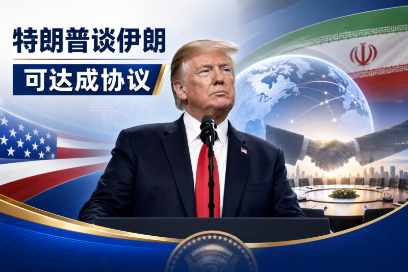 特朗普谈伊朗:可以达成协议-指挥使社区 - 真实线索、热点议题与深度观察