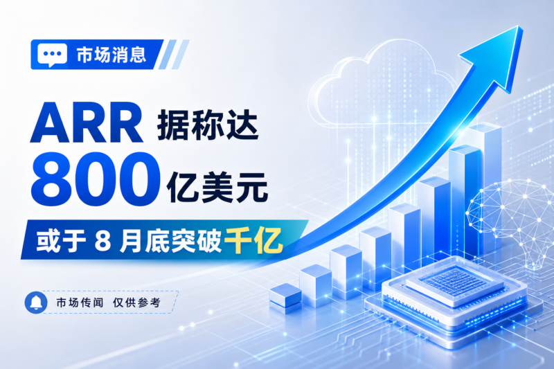 市场消息:Anthropic 年化收入据称已增至 800 亿美元,8 月底或突破千亿美元-指挥使社区 - 真实线索、热点议题与深度观察