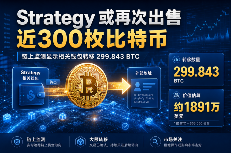 Strategy 或再次出售近 300 枚比特币-指挥使社区 - 真实线索、热点议题与深度观察