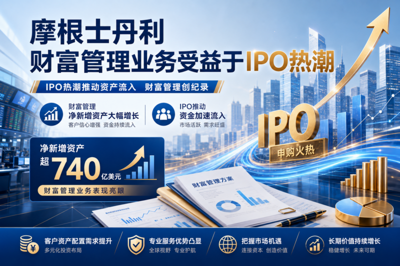 摩根士丹利财富管理业务受益于 IPO 热潮-指挥使社区 - 真实线索、热点议题与深度观察
