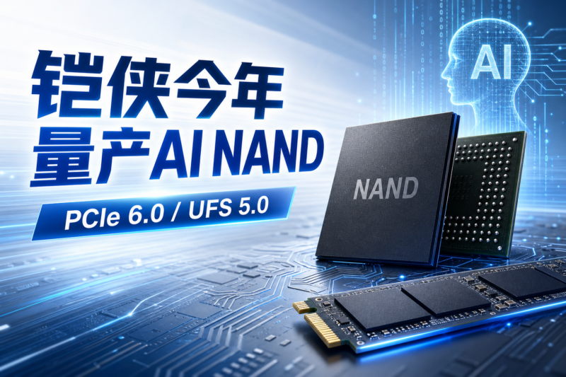 铠侠计划今年量产下一代 AI NAND 产品-指挥使社区 - 真实线索、热点议题与深度观察