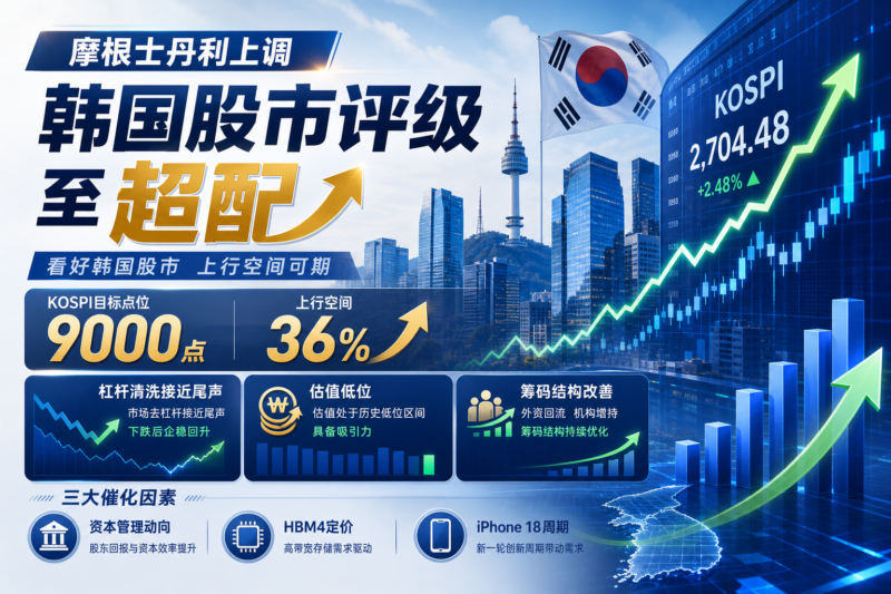 摩根士丹利上调韩国股市评级至“超配”-指挥使社区 - 真实线索、热点议题与深度观察