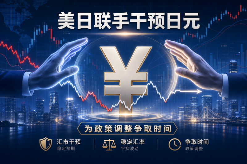 美日联合买入日元，以干预争取时间-指挥使社区 - 真实线索、热点议题与深度观察