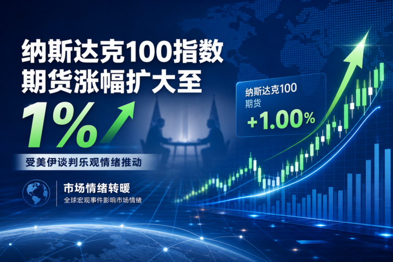 纳斯达克 100 指数期货涨幅扩大至 1%-指挥使社区 - 真实线索、热点议题与深度观察