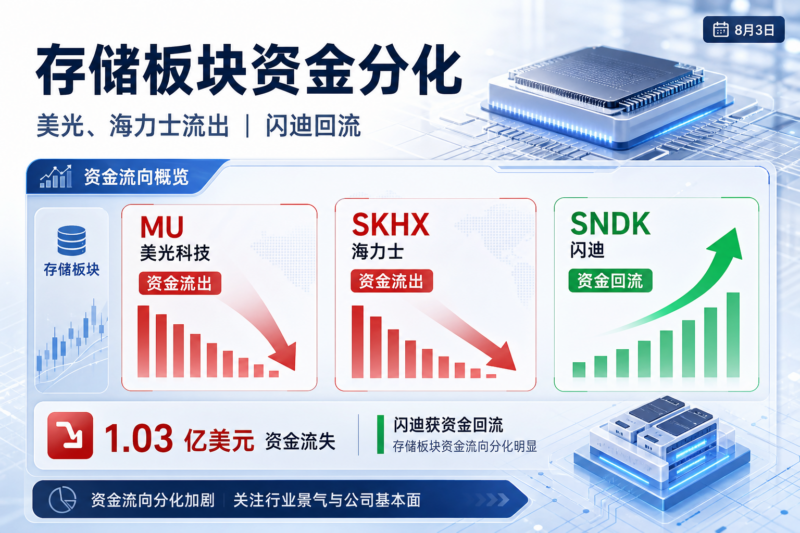美光、海力士持仓合计流失 1.03 亿美元,闪迪获资金回流-指挥使社区 - 真实线索、热点议题与深度观察