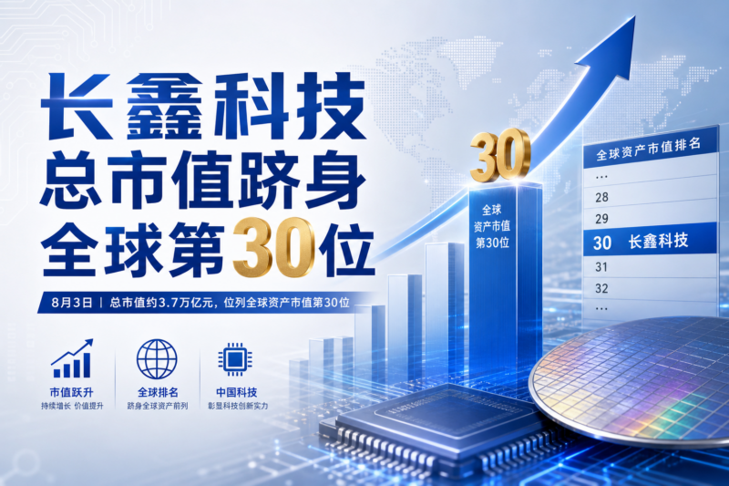 长鑫科技总市值跻身全球资产第 30 位-指挥使社区 - 真实线索、热点议题与深度观察