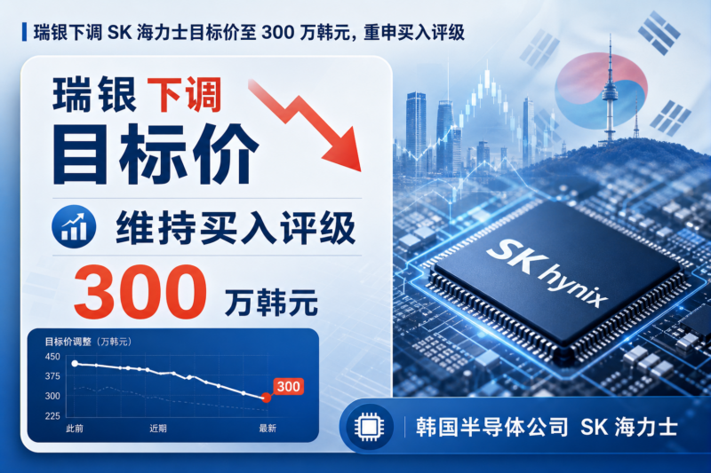 瑞银下调 SK 海力士目标价至 300 万韩元,重申“买入”评级-指挥使社区 - 真实线索、热点议题与深度观察