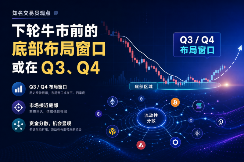 知名交易员 CryptoD:下轮牛市前的“底部”布局窗口或出现在 Q3、Q4-指挥使社区 - 真实线索、热点议题与深度观察