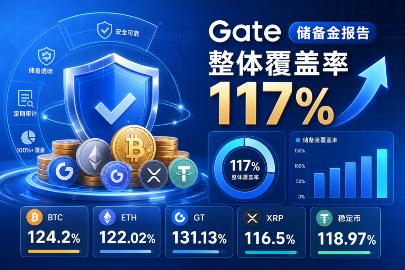 Gate 公布最新储备金报告：整体覆盖率达 117%-指挥使社区 - 真实线索、热点议题与深度观察