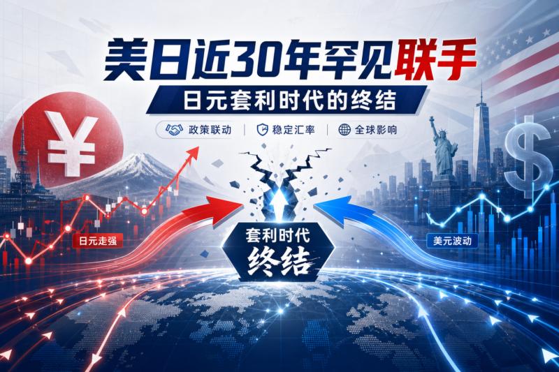 美日近30年罕见联手，日元套利时代的终结-指挥使社区 - 真实线索、热点议题与深度观察