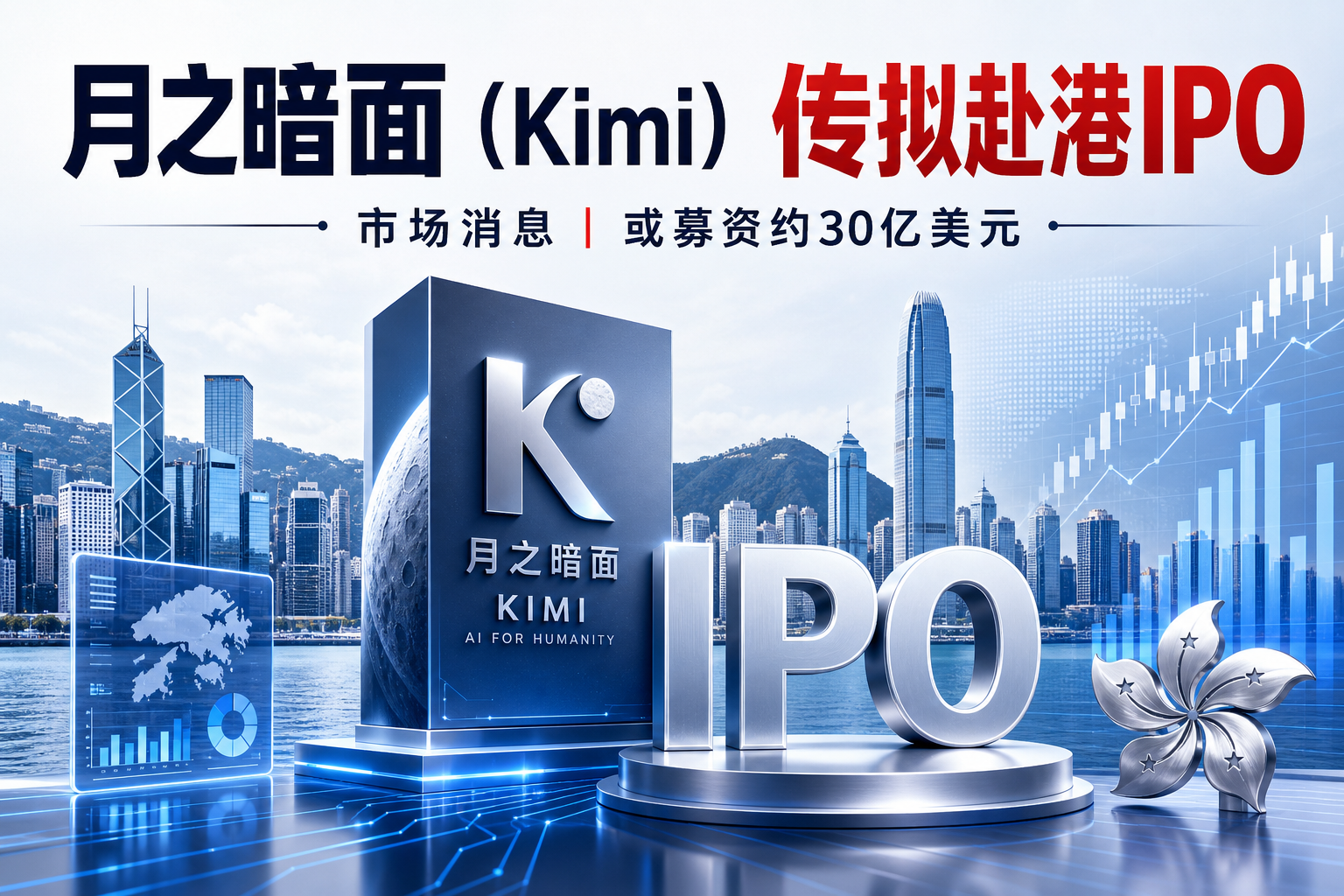 市场消息:月之暗面(Kimi)或最早本月提交香港 IPO 申请