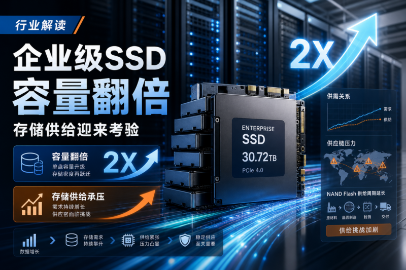 摩根士丹利解读：企业级 SSD 容量翻倍，存储供给迎来考验-指挥使社区 - 真实线索、热点议题与深度观察