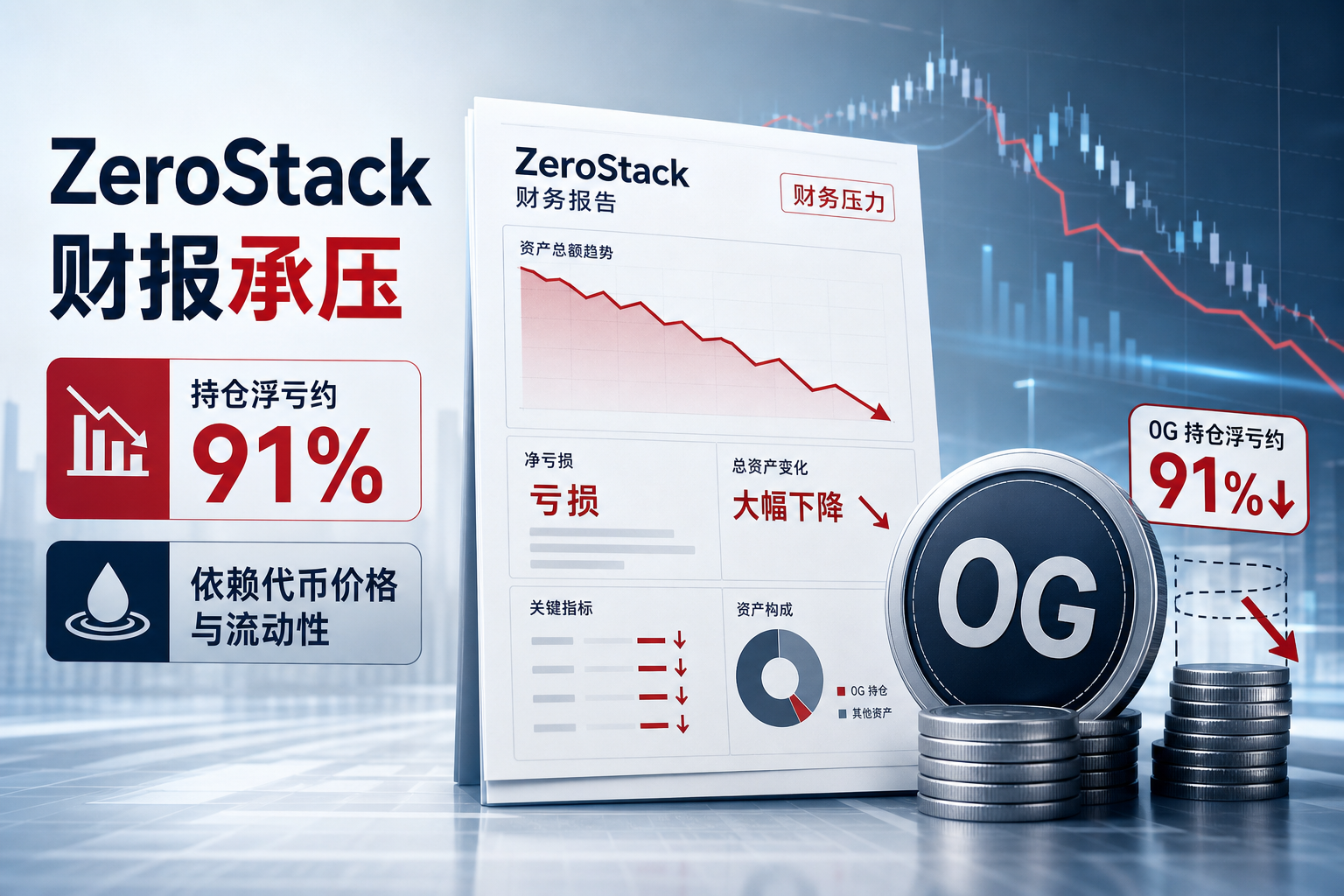 ZeroStack 财报:0G 持仓浮亏约 91%,运营高度依赖代币价格及流动性