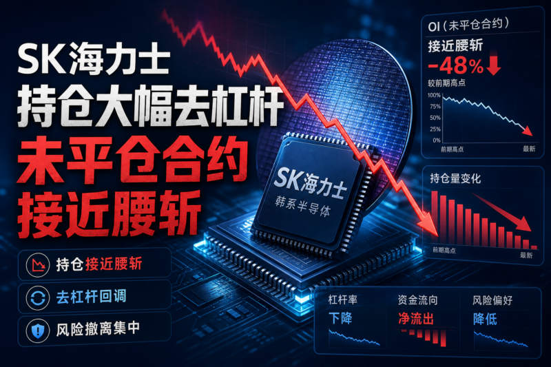 SK海力士持仓量 3 日接近腰斩,“去杠杆”回调下再出逃 3 亿美元头寸-指挥使社区 - 真实线索、热点议题与深度观察