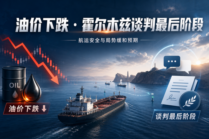 国际油价大跌,伊朗称霍尔木兹海峡谈判进入最后阶段-指挥使社区 - 真实线索、热点议题与深度观察