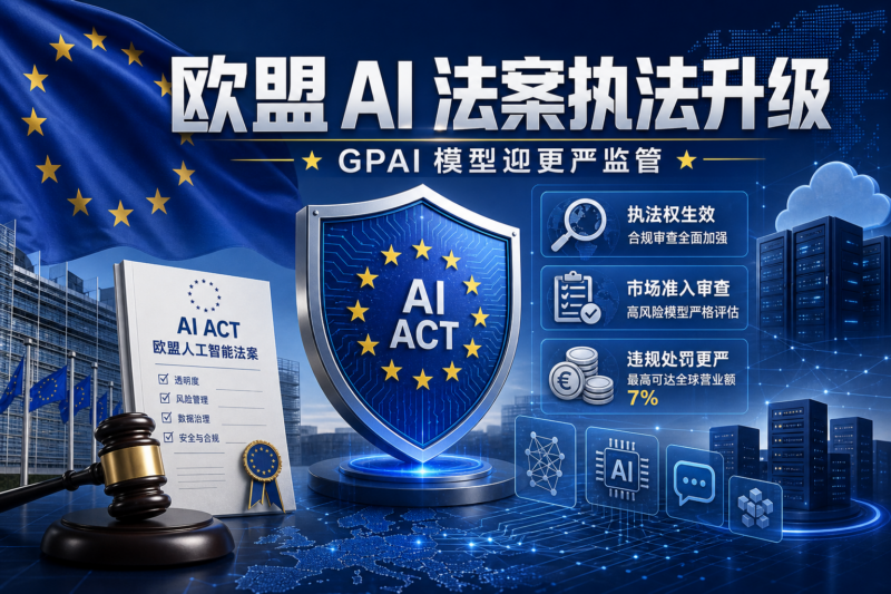 欧盟 AI 法案执法权生效，AI 公司面临更严格监管-指挥使社区 - 真实线索、热点议题与深度观察