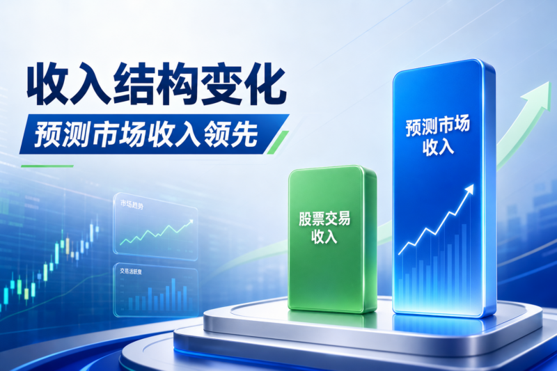 Robinhood 收入结构出现显著变化:预测市场收入已超过股票交易-指挥使社区 - 真实线索、热点议题与深度观察