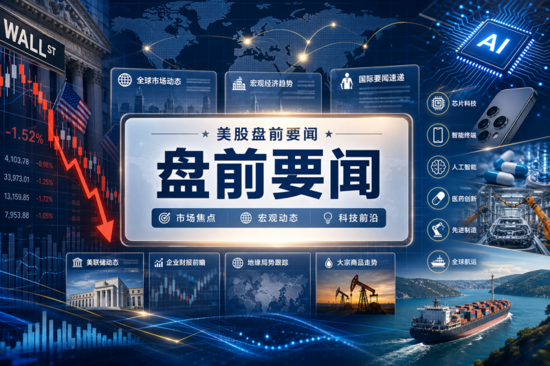 美股盘前要闻一览-指挥使社区 - 真实线索、热点议题与深度观察