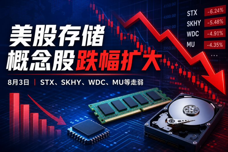 美股存储概念股跌幅扩大-指挥使社区 - 真实线索、热点议题与深度观察