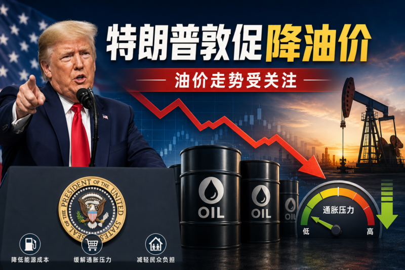 特朗普敦促石油公司降低油价-指挥使社区 - 真实线索、热点议题与深度观察