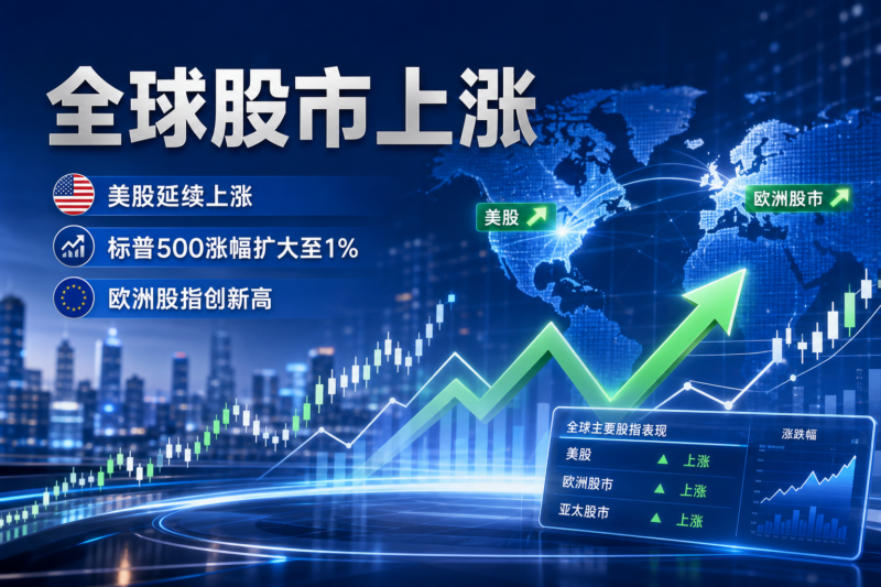 美股三大指数延续上涨,标普 500 指数涨幅扩大至 1%-指挥使社区 - 真实线索、热点议题与深度观察