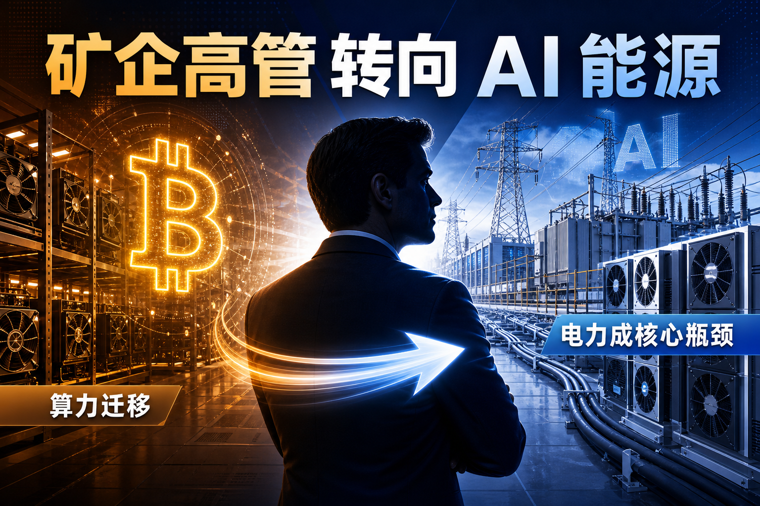 特朗普关联比特币矿企 American Bitcoin 总裁离职，转投 AI 能源基础设施公司
