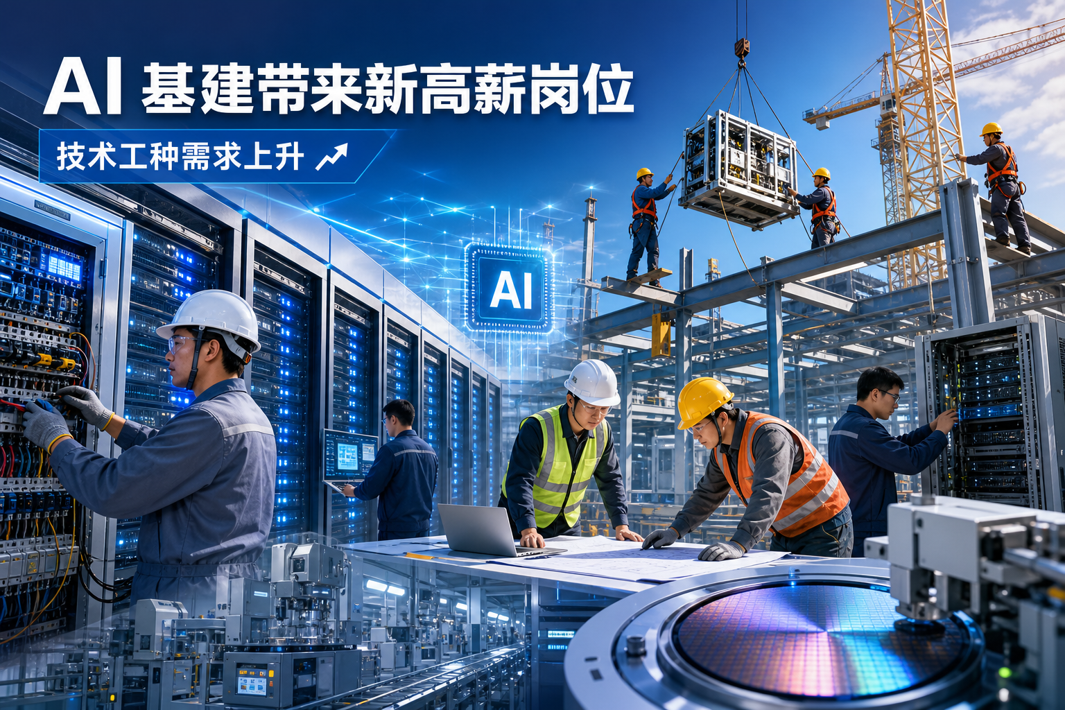 黄仁勋:AI 基础设施投资将创造大量高薪技术岗位