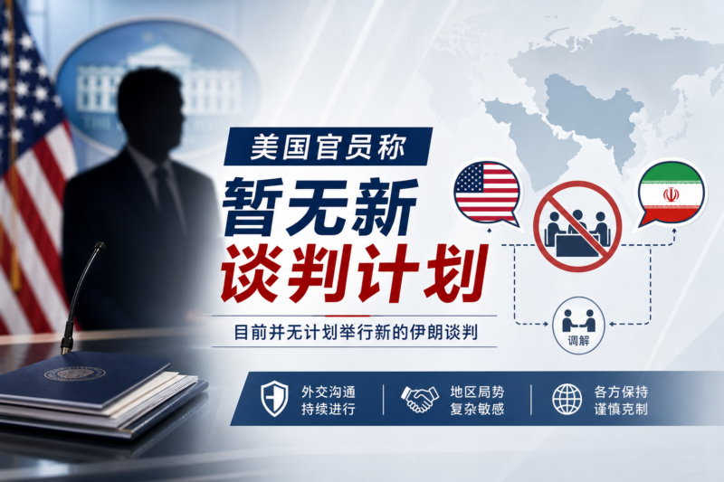 美官员称目前并无计划举行新的伊朗谈判-指挥使社区 - 真实线索、热点议题与深度观察