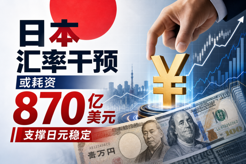 日本新一轮汇率干预或已耗资 870 亿美元-指挥使社区 - 真实线索、热点议题与深度观察