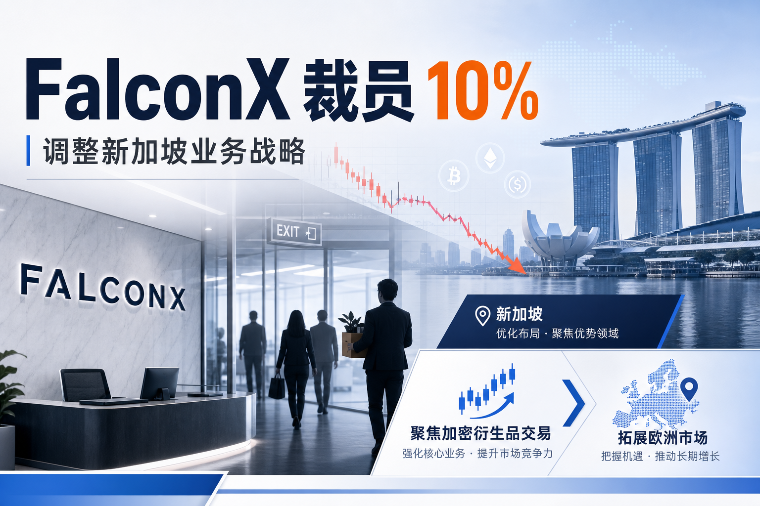 FalconX 裁员 10%,调整新加坡业务战略