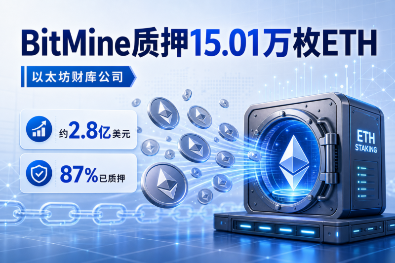 BitMine 将 150,120 枚 ETH 投入以太坊质押-指挥使社区 - 真实线索、热点议题与深度观察